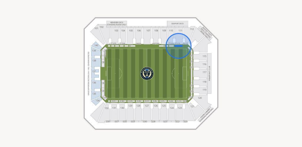 Subaru Park Seating Chart