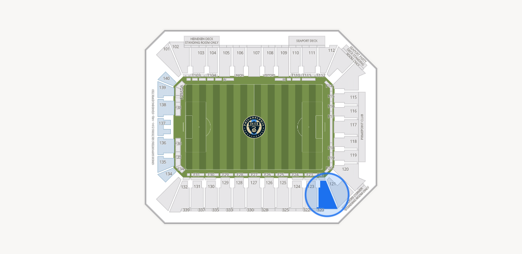 Subaru Park Seating Chart