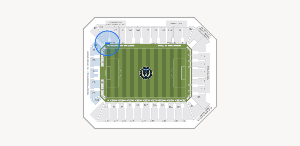 Subaru Park Seating Chart