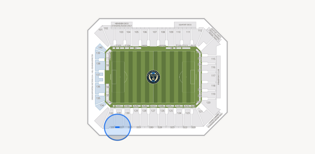 Subaru Park Seating Chart