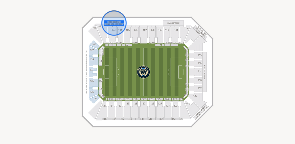 Subaru Park Seating Chart