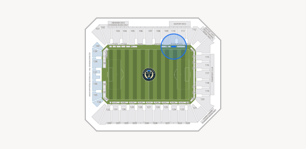Subaru Park Seating Chart