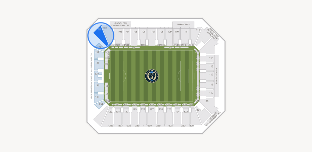 Subaru Park Seating Chart