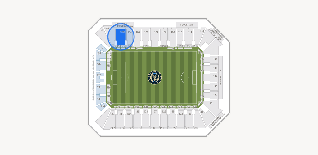 Subaru Park Seating Chart