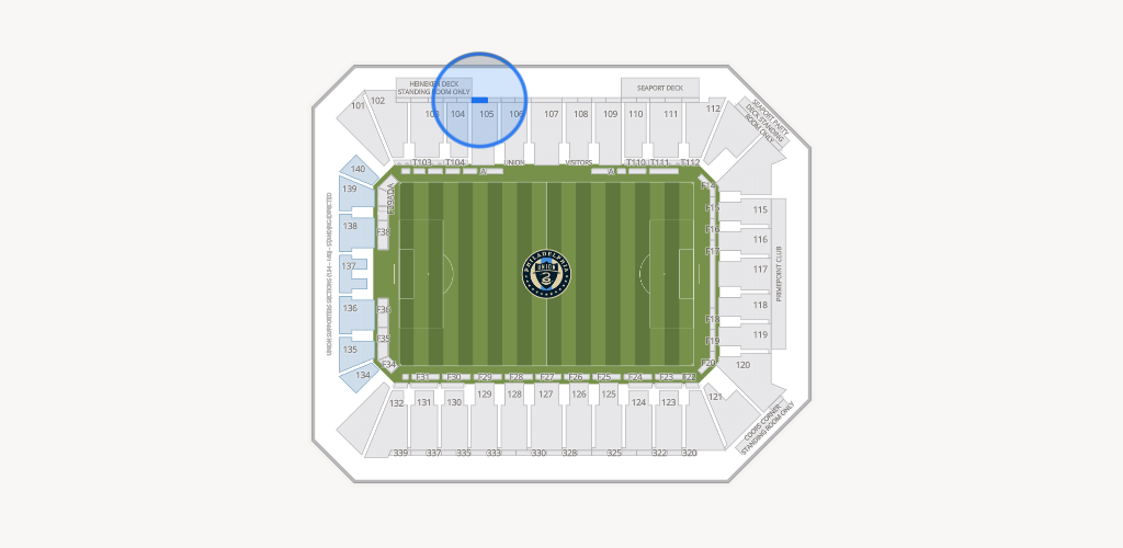 Subaru Park Seating Chart
