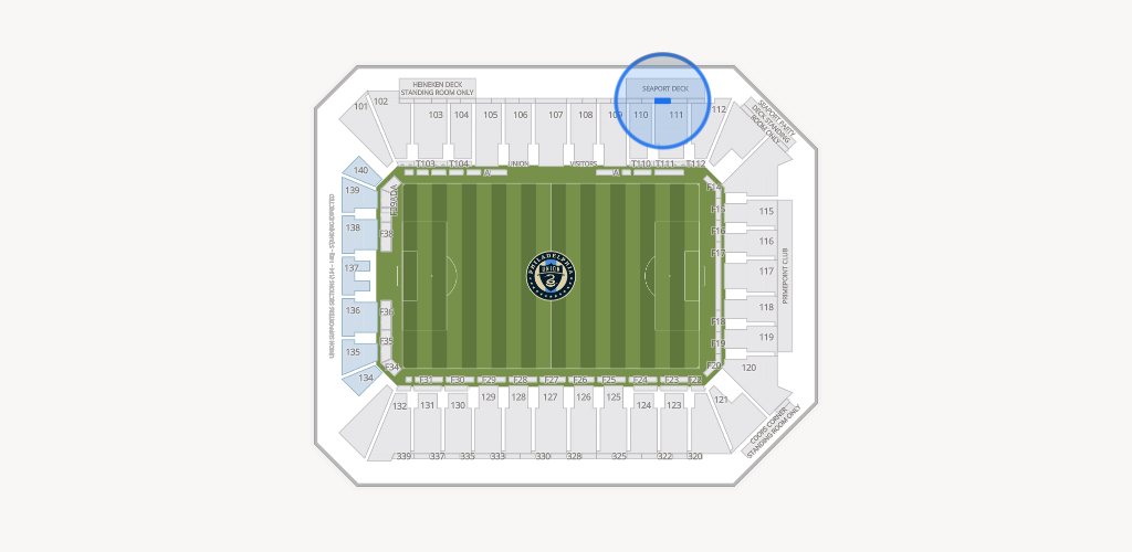 Subaru Park Seating Chart