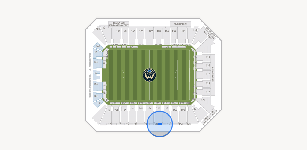 Subaru Park Seating Chart