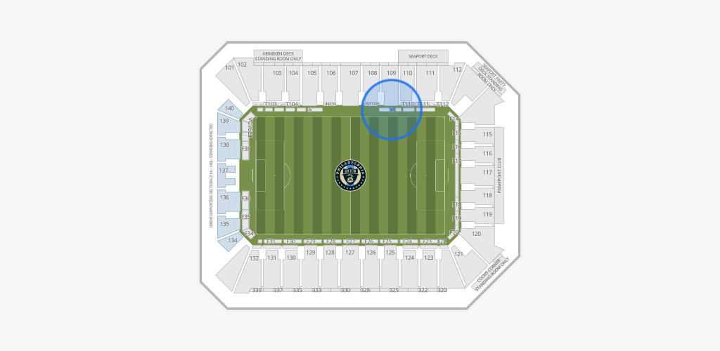 Subaru Park Seating Chart