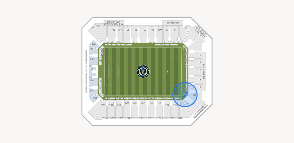 Subaru Park Seating Chart