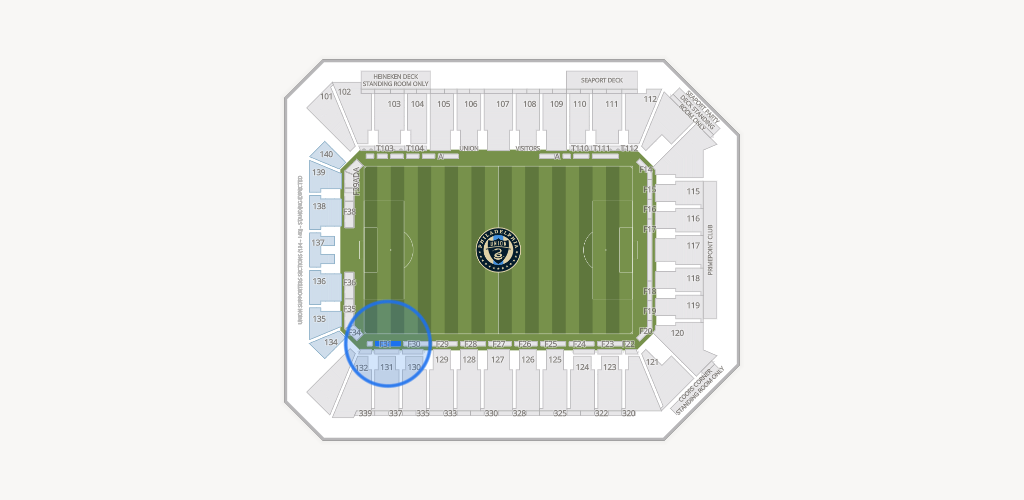 Subaru Park Seating Chart