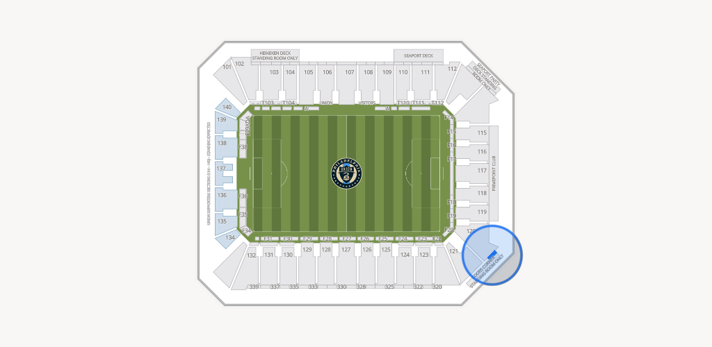 Subaru Park Seating Chart
