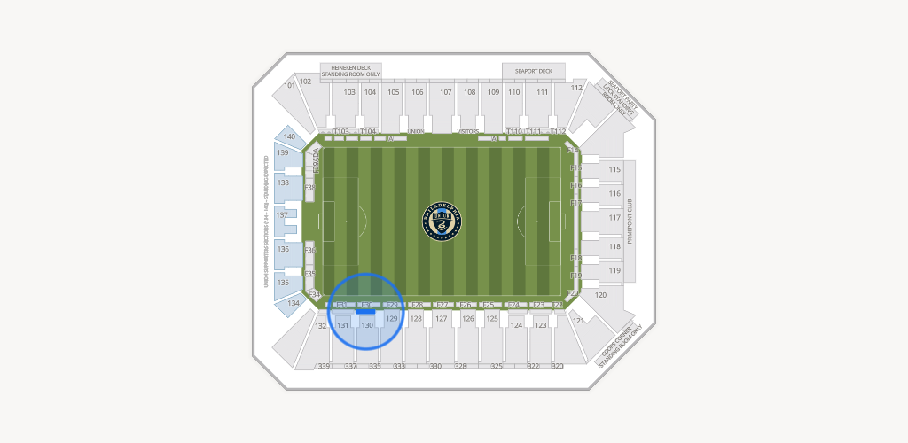 Subaru Park Seating Chart