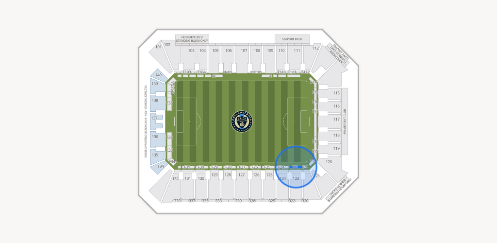 Subaru Park Seating Chart