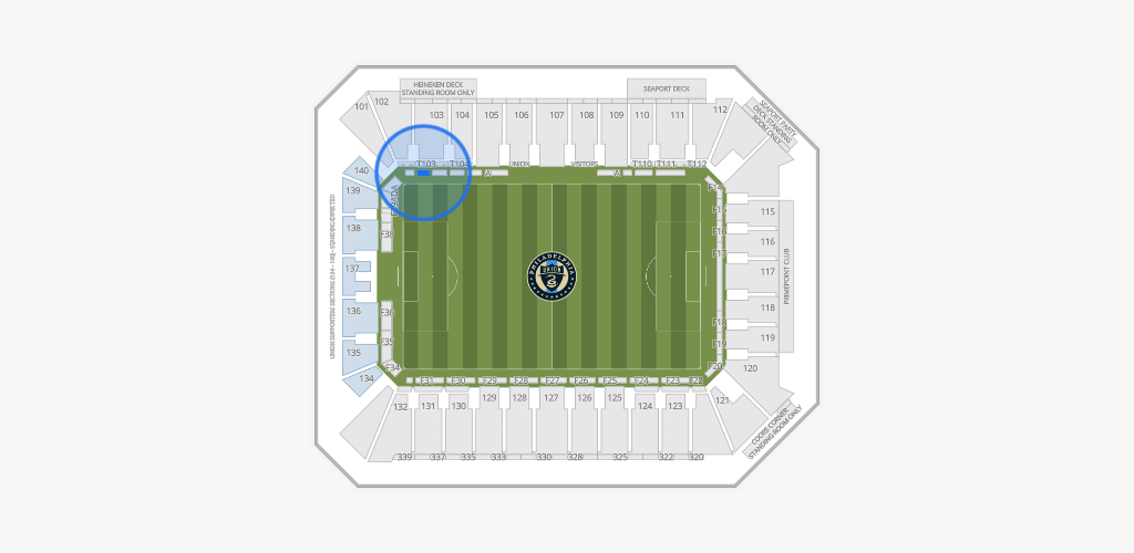 Subaru Park Seating Chart