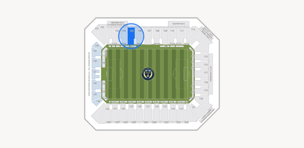 Subaru Park Seating Chart