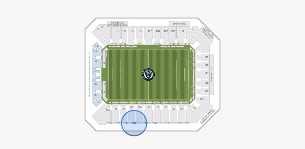 Subaru Park Seating Chart