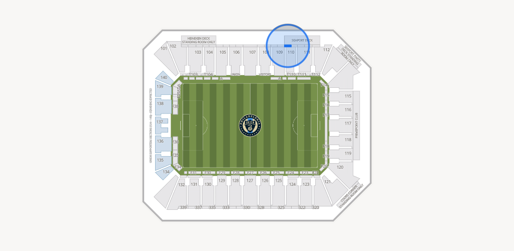 Subaru Park Seating Chart
