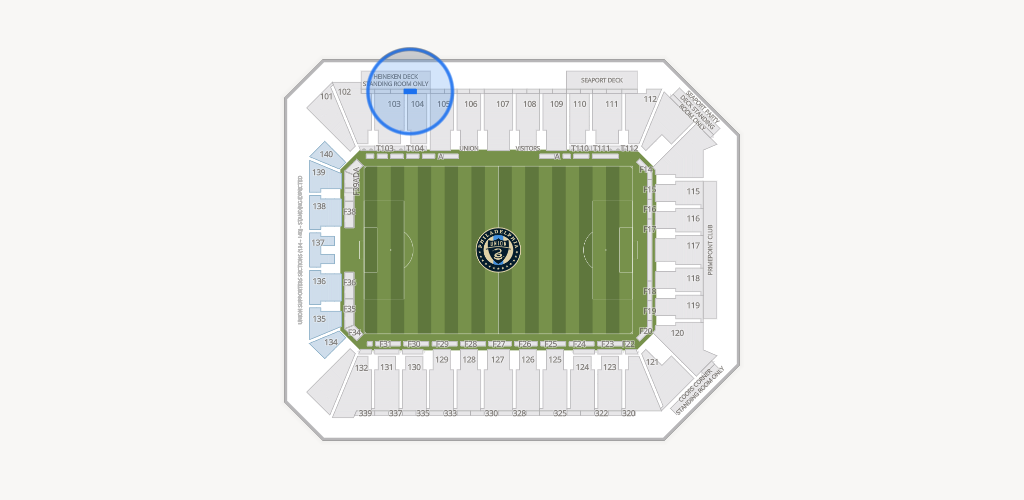 Subaru Park Seating Chart