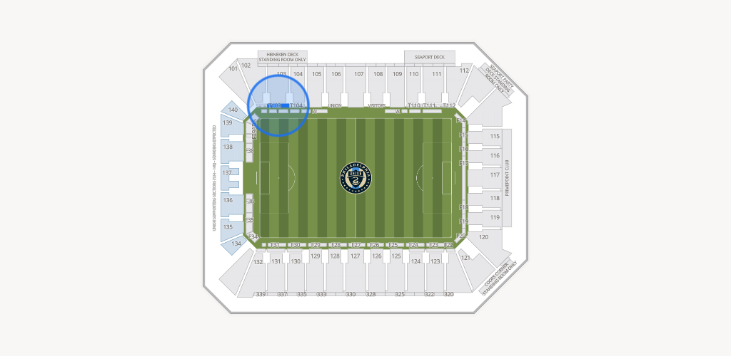 Subaru Park Seating Chart