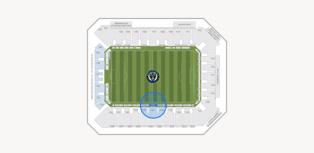 Subaru Park Seating Chart