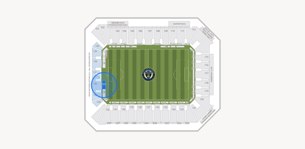 Subaru Park Seating Chart