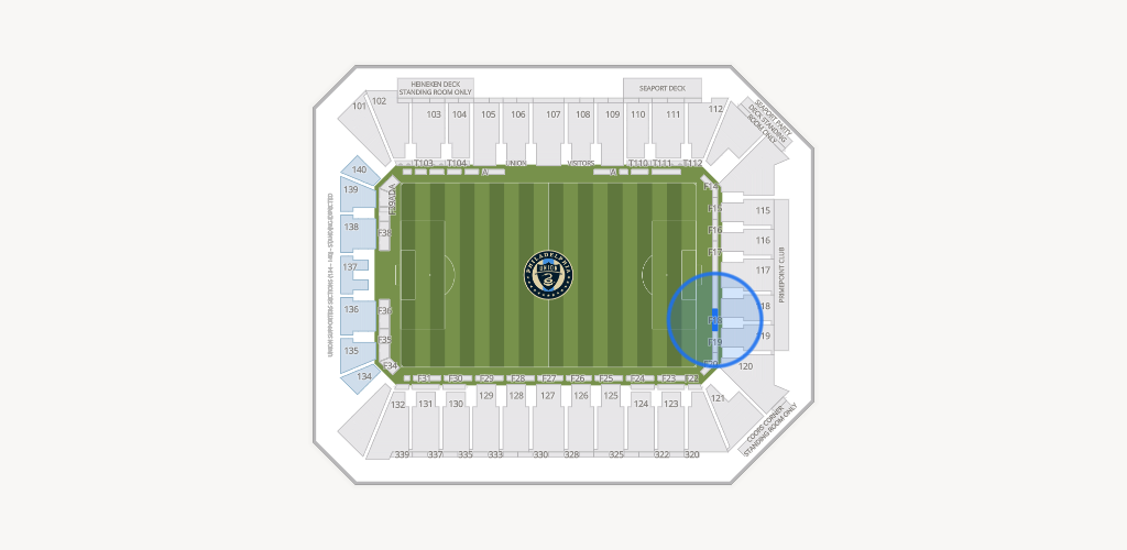 Subaru Park Seating Chart