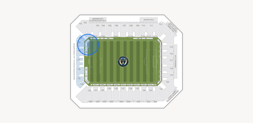 Subaru Park Seating Chart
