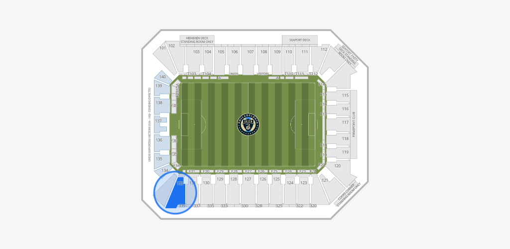 Subaru Park Seating Chart