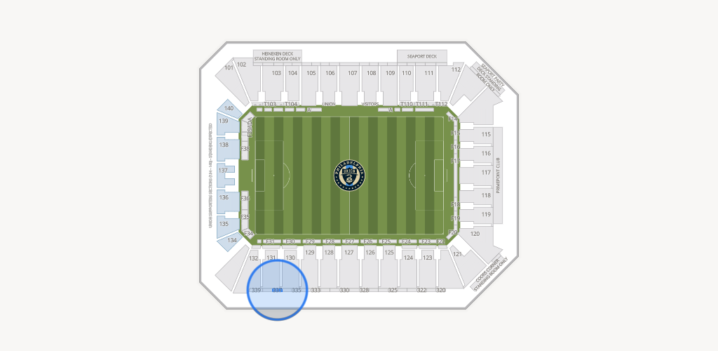Subaru Park Seating Chart