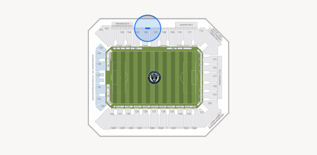 Subaru Park Seating Chart