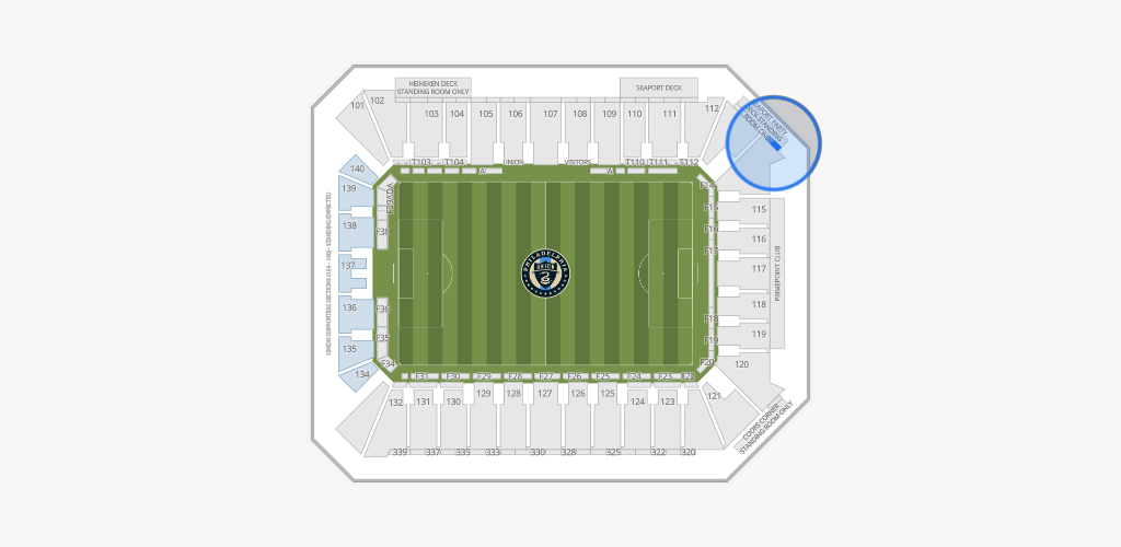 Subaru Park Seating Chart