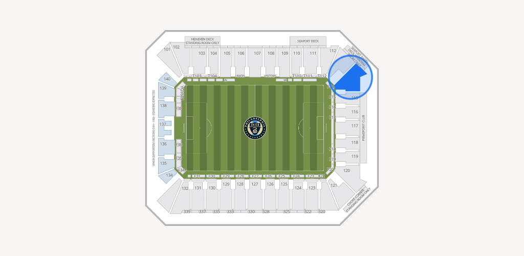 Subaru Park Seating Chart