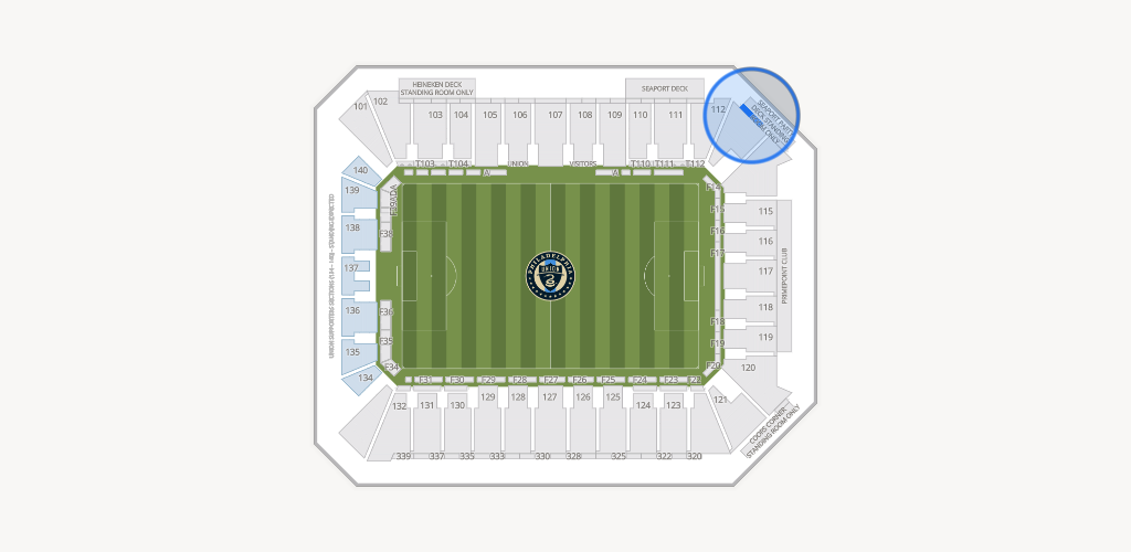 Subaru Park Seating Chart