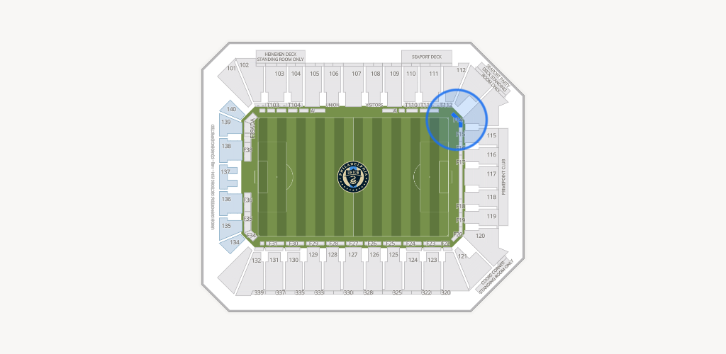 Subaru Park Seating Chart