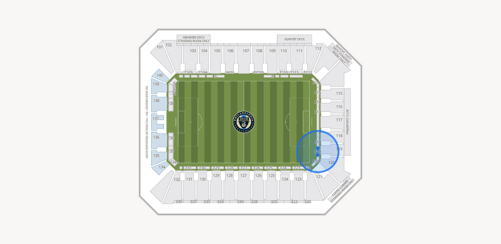 Subaru Park Seating Chart
