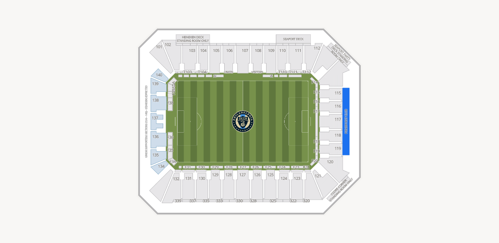 Subaru Park Seating Chart