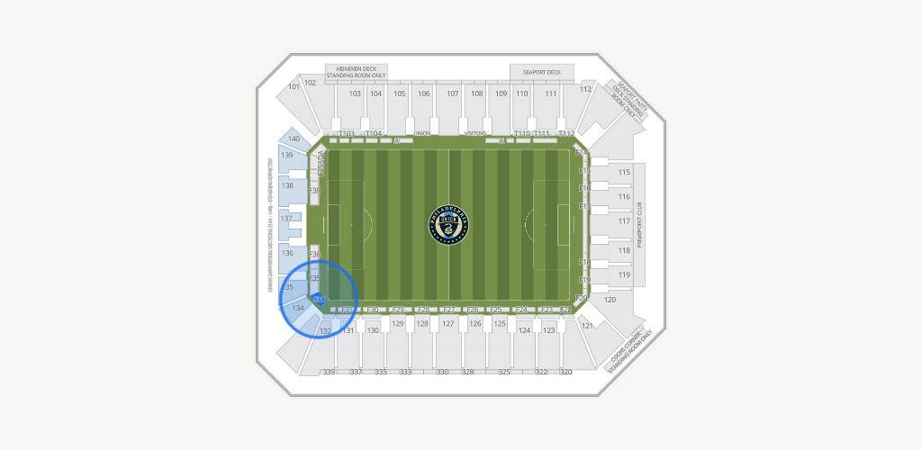 Subaru Park Seating Chart