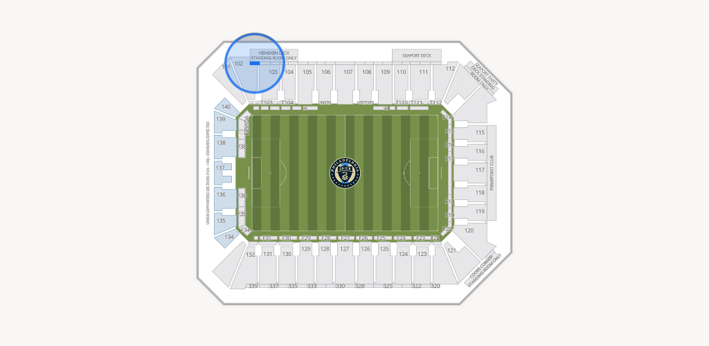 Subaru Park Seating Chart