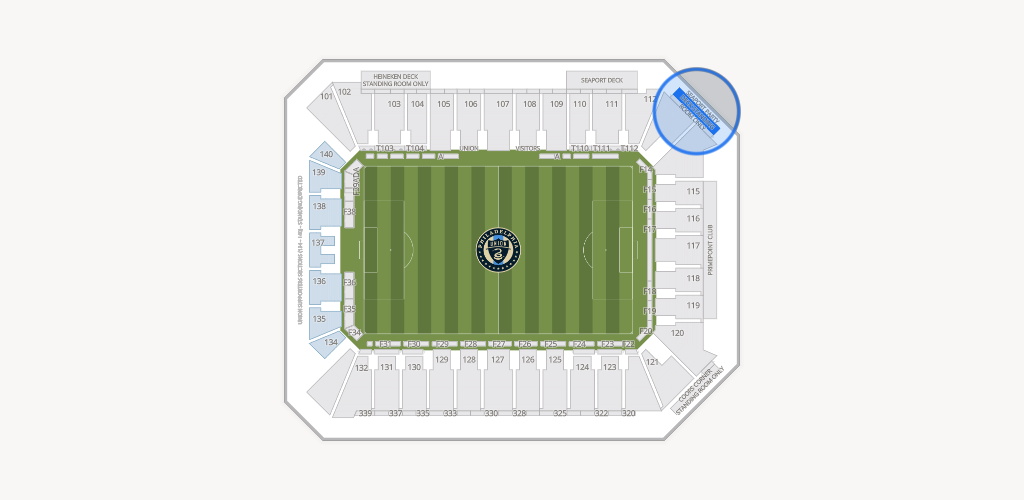 Subaru Park Seating Chart