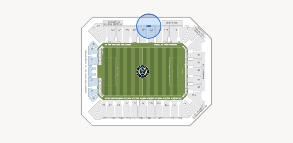 Subaru Park Seating Chart