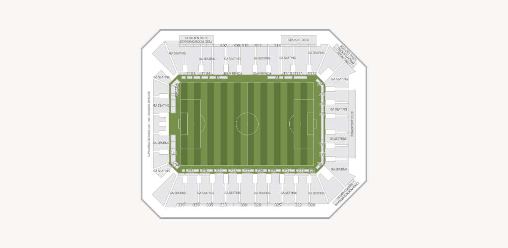 Subaru Park Seating Chart