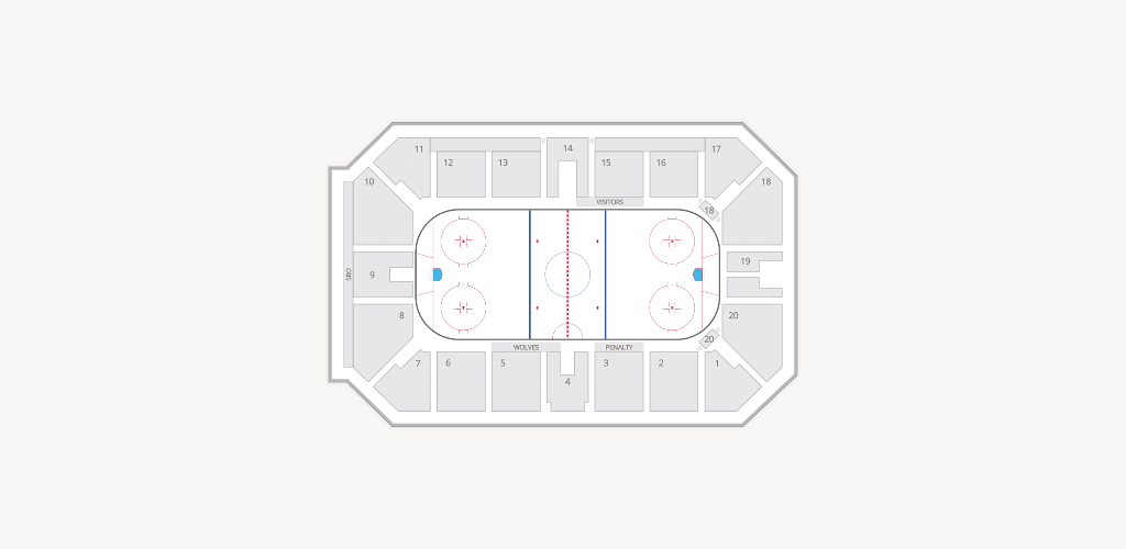 Sudbury Arena Seating Chart
