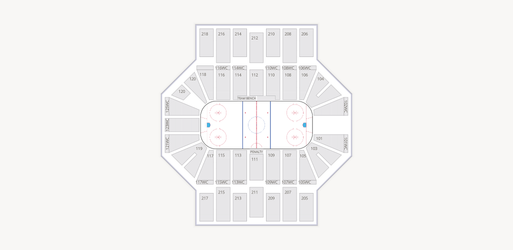 Sullivan Arena Seating Chart