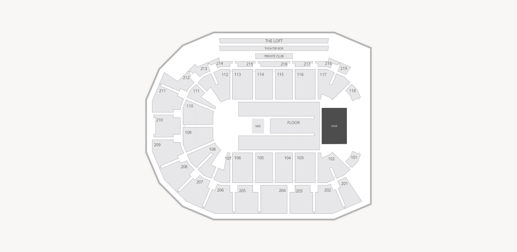 Summit Arena at The Monument Seating Chart
