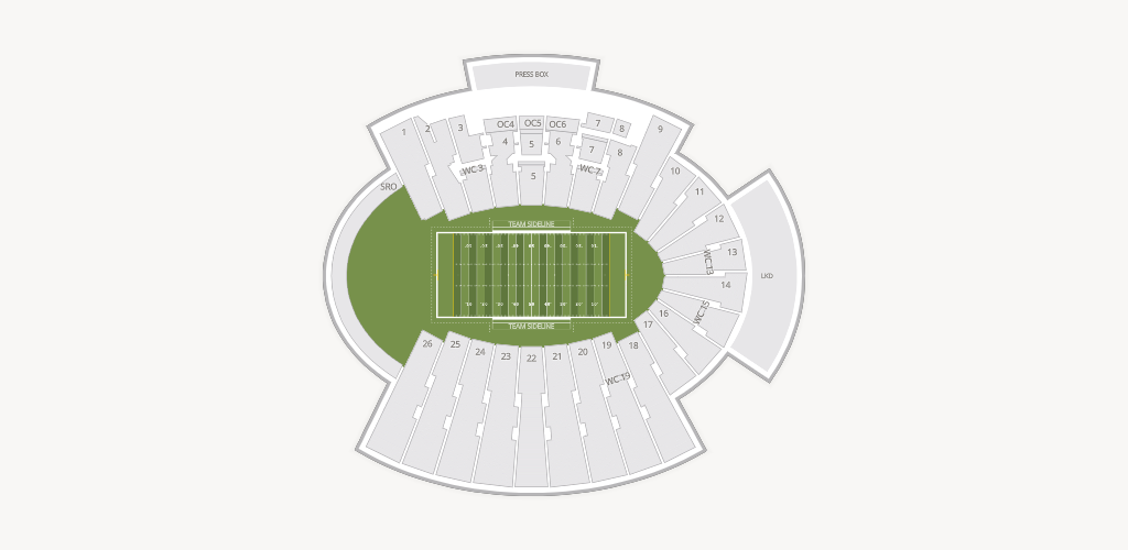 Sun Bowl Stadium Seating Chart