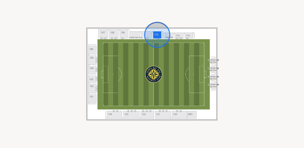Suncoast Credit Union Field Seating Chart