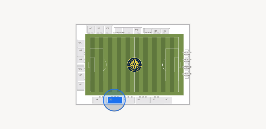 Suncoast Credit Union Field Seating Chart