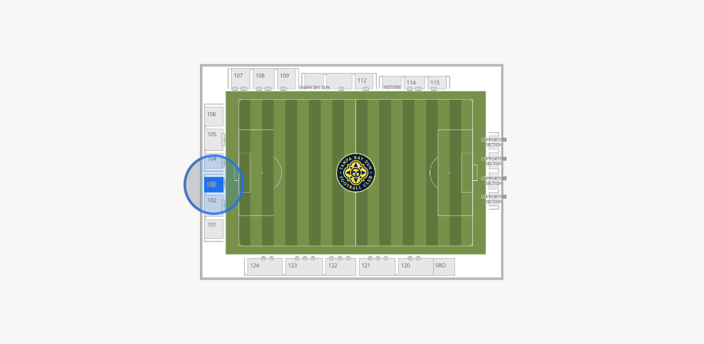 Suncoast Credit Union Field Seating Chart
