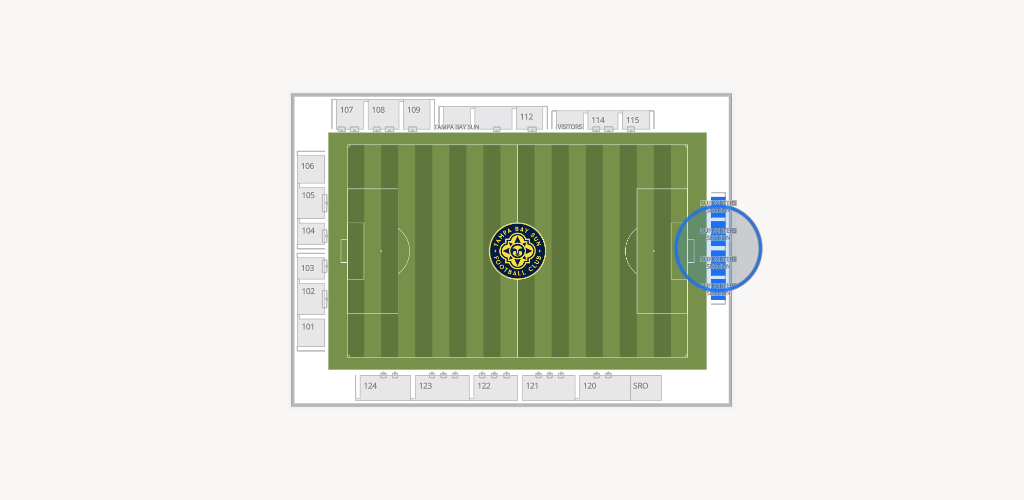 Suncoast Credit Union Field Seating Chart