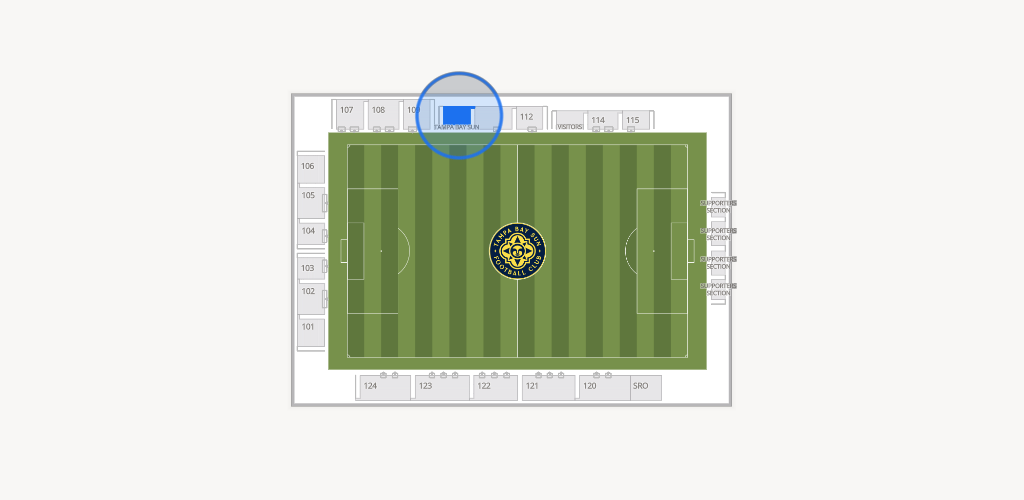 Suncoast Credit Union Field Seating Chart